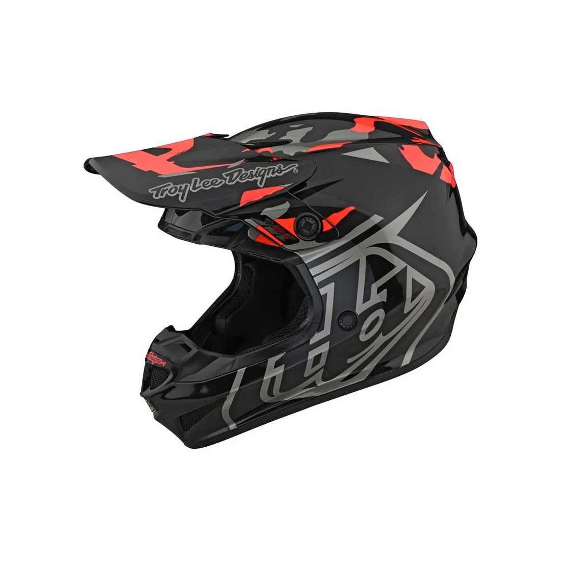 Troy Lee Designs GP Overload Camo Casque de motocross pour les jeunes