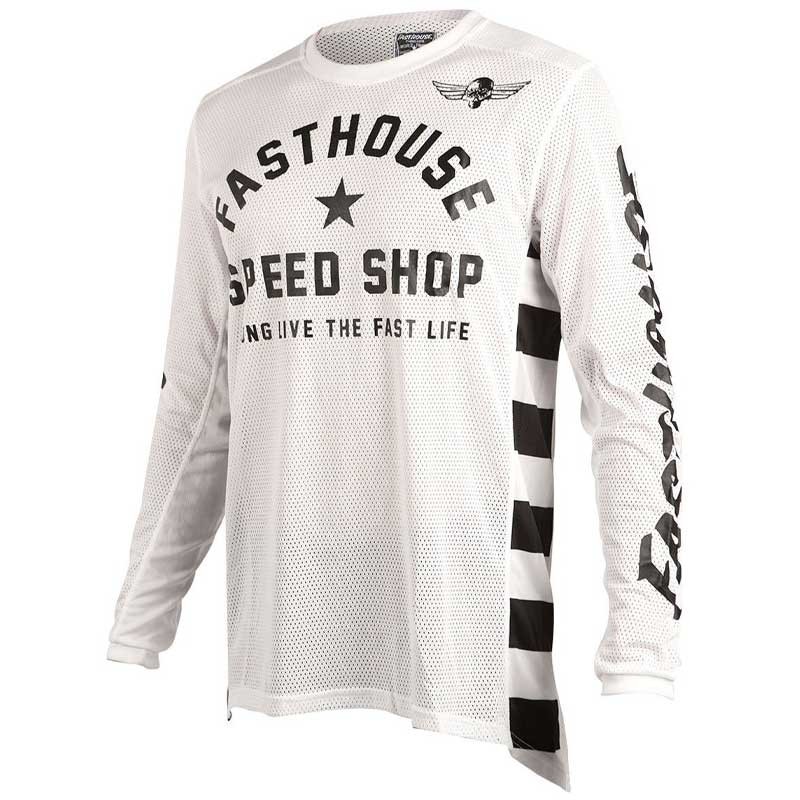 Fasthouse Originals Air Cooled Motocross Jersey All Sizes Red