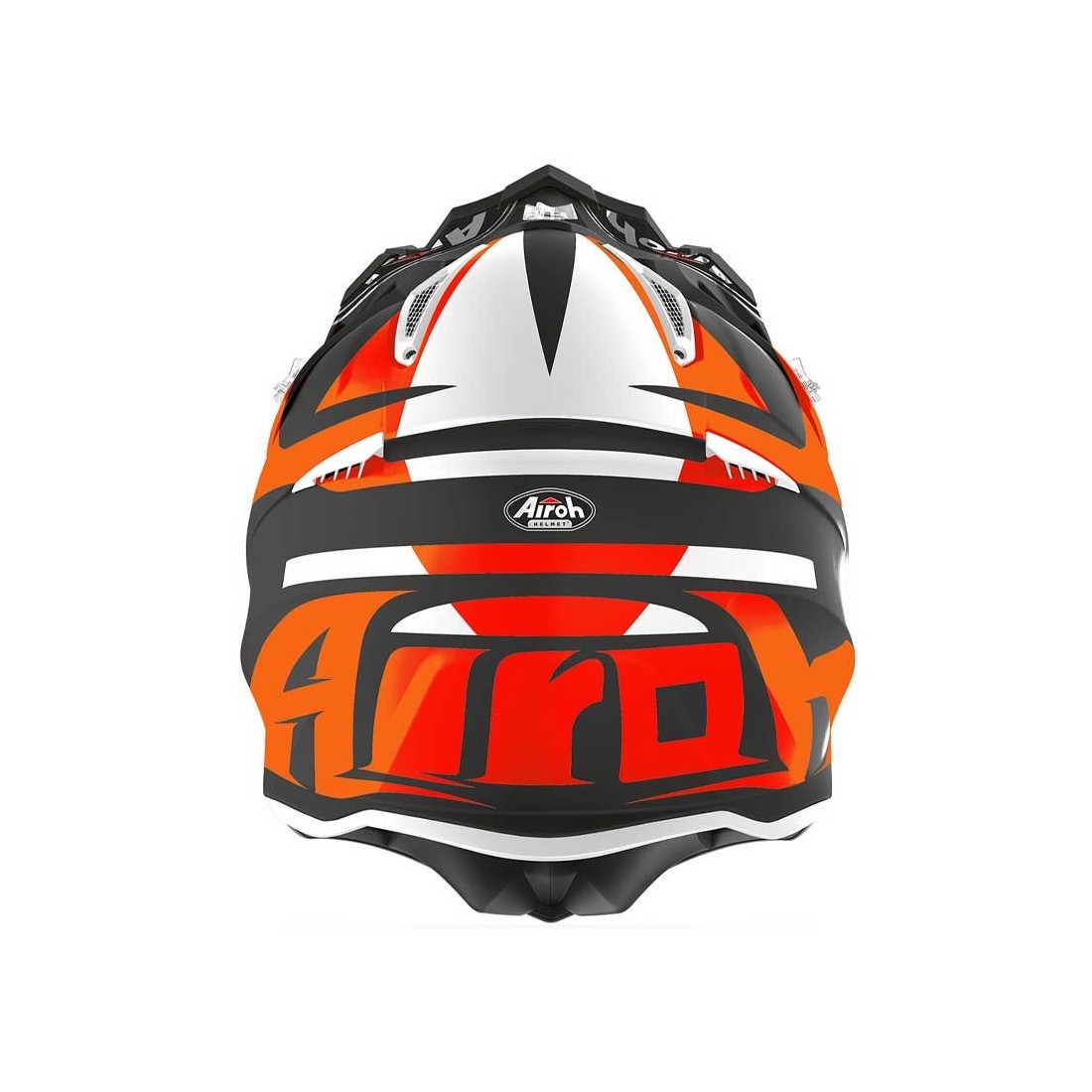 Airoh Aviator Ace Helmet Trick Matt Orange