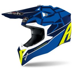 Troy Lee Designs Casque Motocross Enfant SE4 Carb bleu