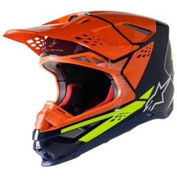 Casco Motocross Airoh STRYCKER Axe - Arancione Opaco