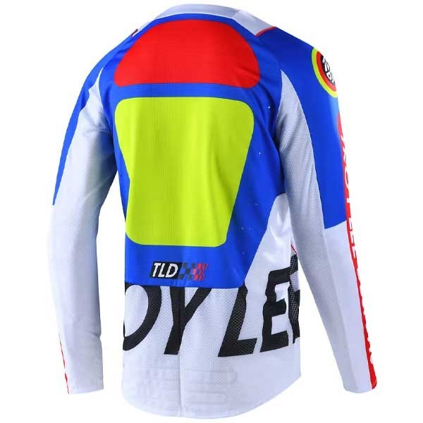 SE Pro Jersey Radian White / Multi – Troy Lee Designs