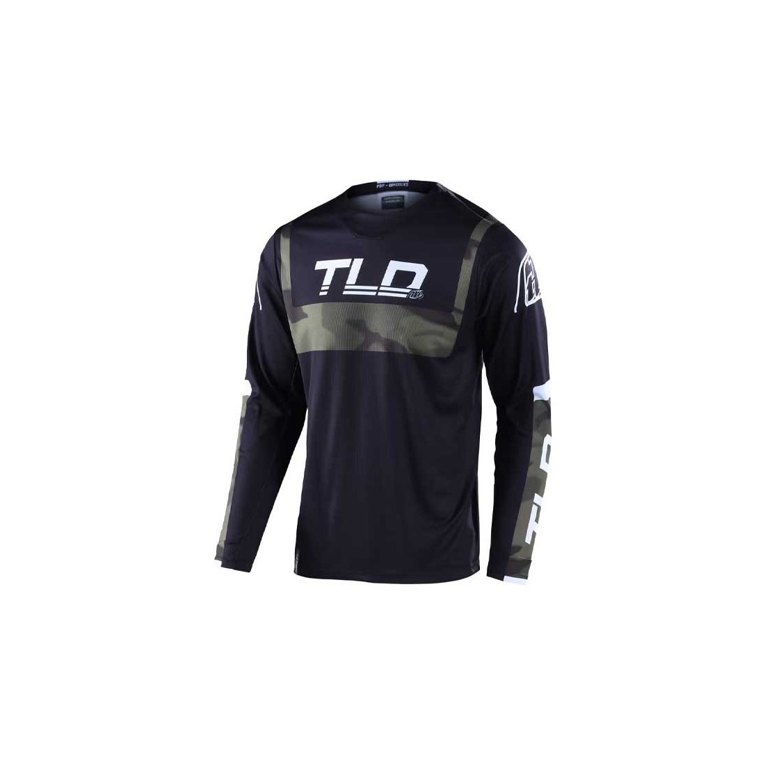 Troy Lee Designs Youth GP Brazen Jersey - Black Camo/Orange - S XL