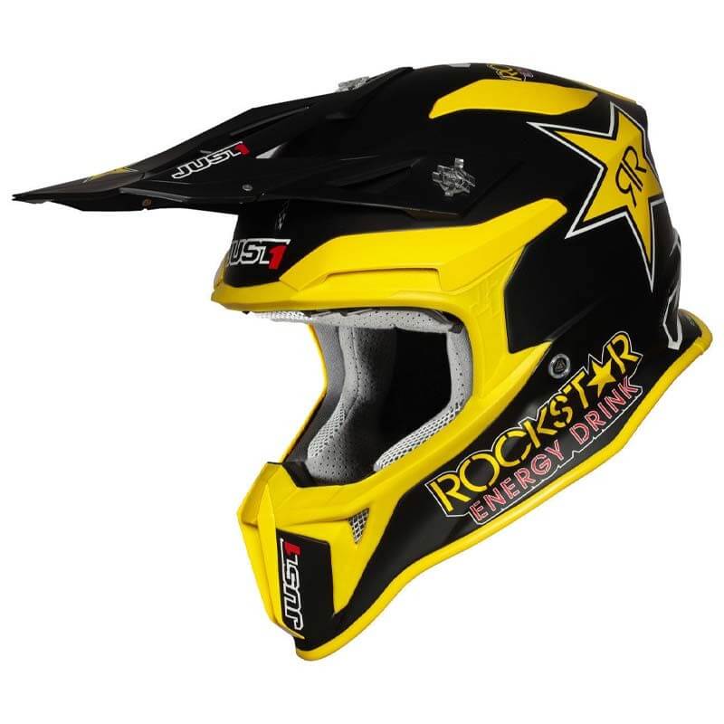 rockstar energy motocross helmet