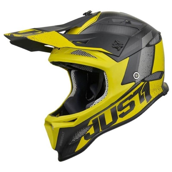 Downhill helmet Just1 JDH black yellow