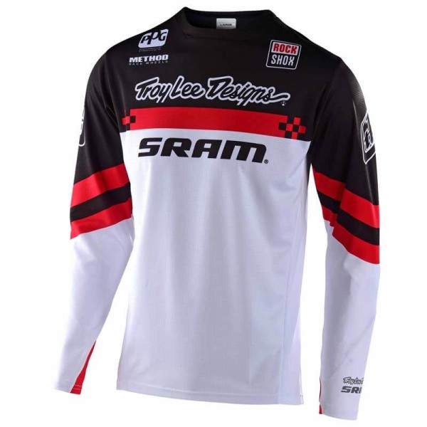Troy Lee Designs MTB jersey Sprint Factory Sram black white