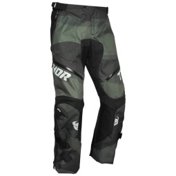 Pantaloni enduro Scott X-Plore nero verde