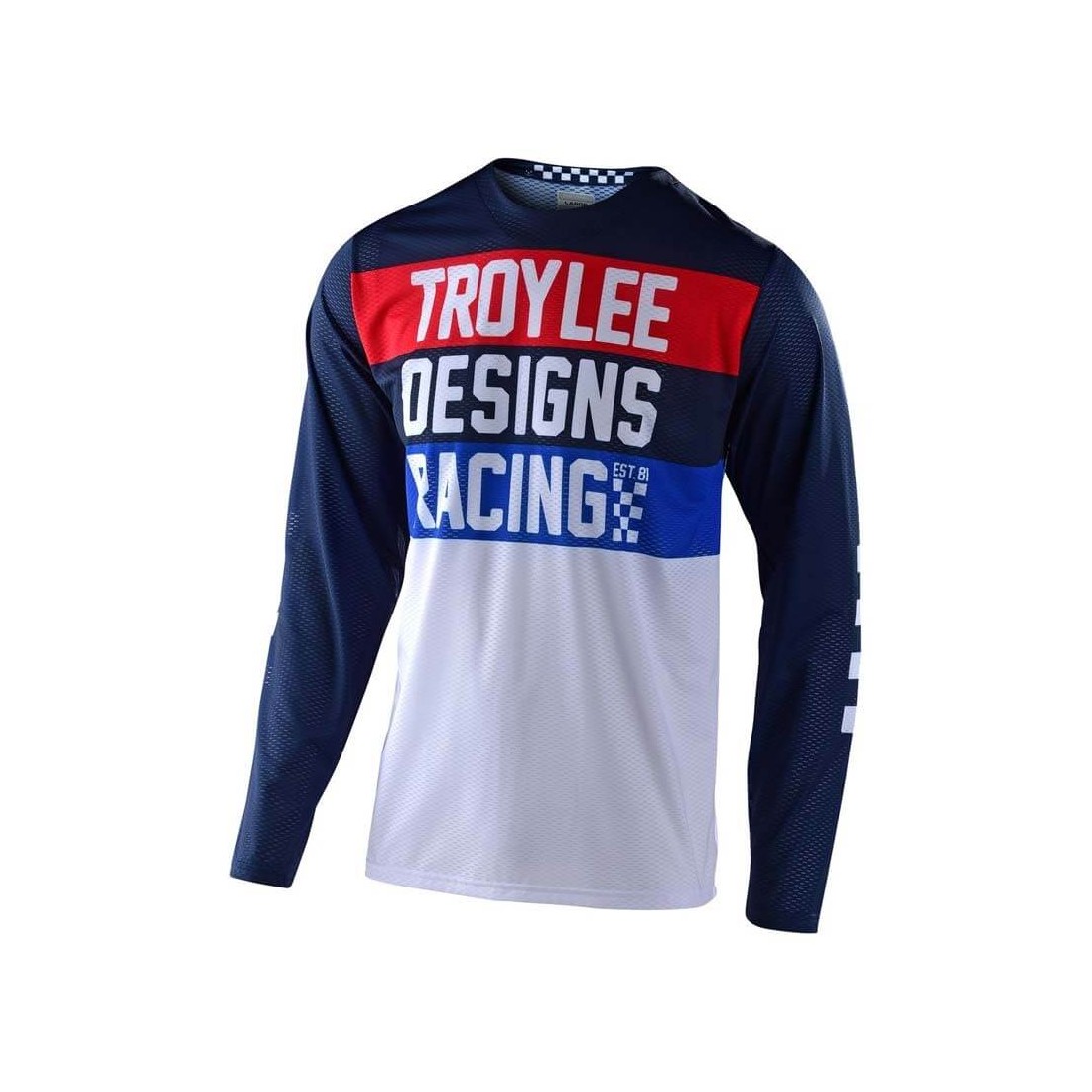 Ropa y accesorios de protección Ropa funcional Troy Lee Designs Camiseta De  MX 2019 GP Prisma 2 Azuloscuro M, Azuloscuro 