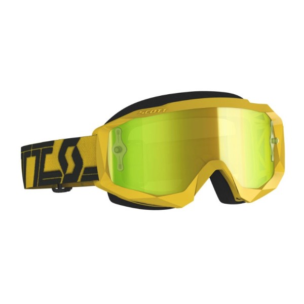 Motocross Goggles SCOTT Hustle X MX yellow black