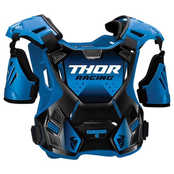 Chest Roost Protective Motocross THOR Guardian Black Blue