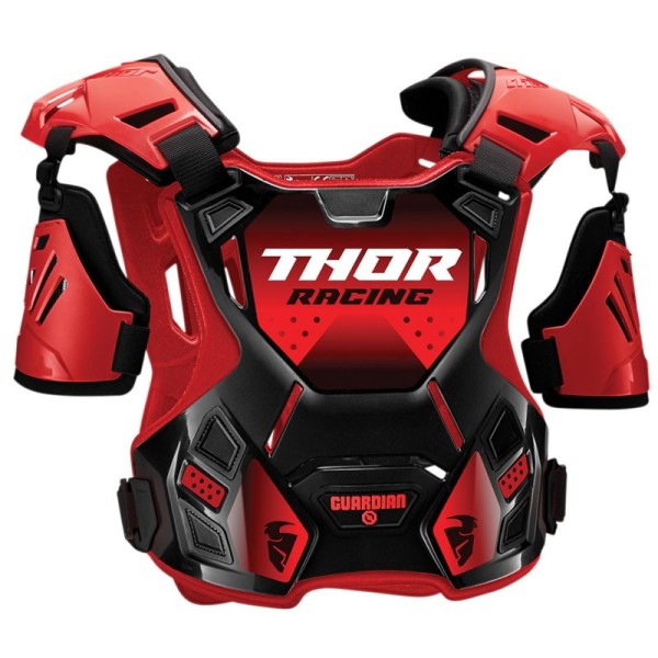 Peto Protector Motocross THOR Guardian Black Red