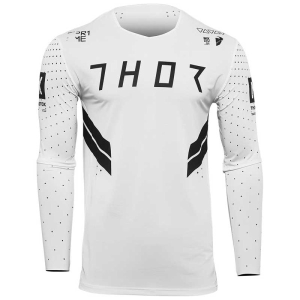 Maillot motocross Thor Prime Hero blanc