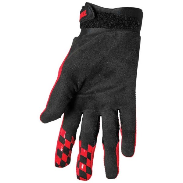 Gants Moto Cross, THOR Spectrum Red Gray