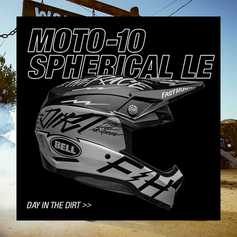 Bell Moto 10 Spherical Fasthouse Did casco motocross